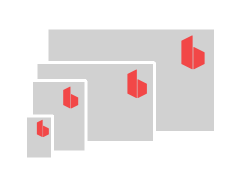 Illustration: Bildschirm in verschiedenen Größen