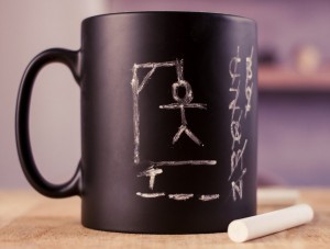 Chalk Board Mug