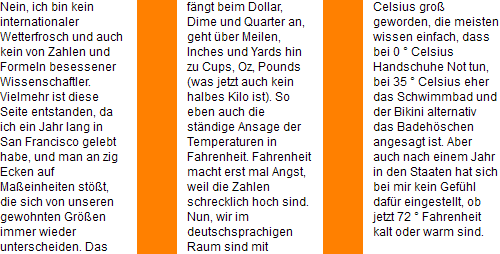 Firefox 8 Screenshot - dreispaltige Darstellung, breite Trennlinien mit breiten Spaltenabständen