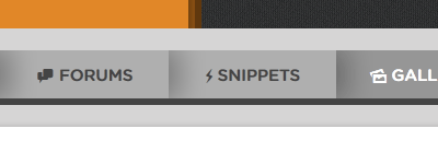 Screenshot der Navigation von css-tricks.com