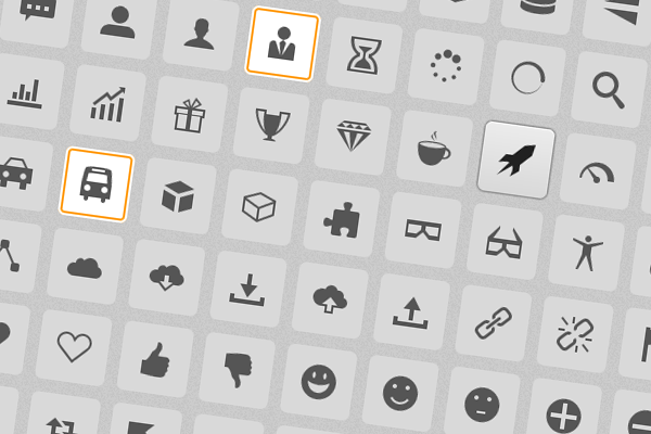 Screenshot von IcoMoon