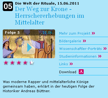 Screenshot Beispiel für schwachen Kontrast - Blaue Schrift auf hellblauem Hintergrund.