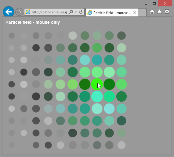 Beispiel 4 – Canvas-Spielerei – nur Maus-orientiert; funktioniert nur teilweise auf Windows 8.1/ IE11